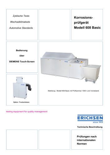 Technische Beschreibung Modell 608-Basic