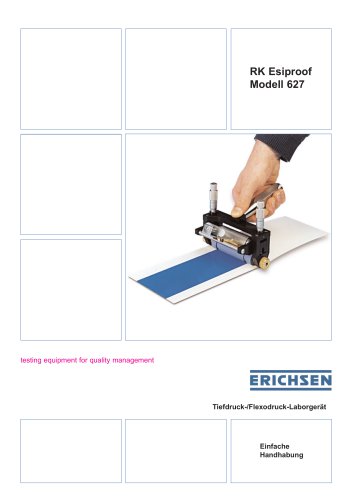 Technische Beschreibung Modell 627