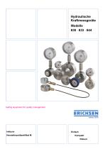 Technische Beschreibung Modell 830, 833, 844-1