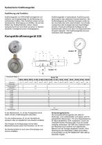 Technische Beschreibung Modell 830, 833, 844-2