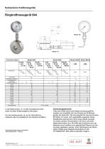 Technische Beschreibung Modell 830, 833, 844-4