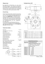 Technische Beschreibung Modell 922-2