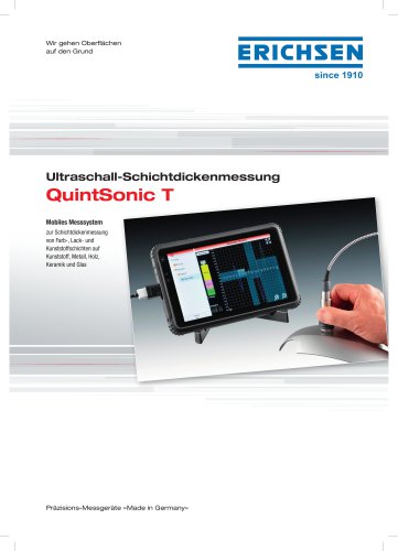 Technische Beschreibung Modell QuintSonic T