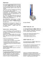Technische Beschreibung Modell Unimat Basic 050 / 052 / 054 / 056-2
