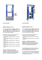 Technische Beschreibung Modell Unimat Basic 050 / 052 / 054 / 056-3