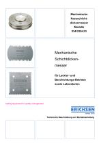 Technische Beschreibung Modelle 234 / 333 / 433