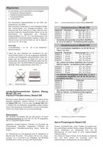 Technische Beschreibung Modelle 284 / 286 / 288 / 358 / 360 / 411 / 421-2