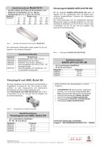 Technische Beschreibung Modelle 284 / 286 / 288 / 358 / 360 / 411 / 421-4