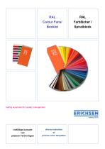 Technische Beschreibung RAL Farbkarten