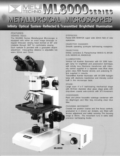 ML8000 Product Brochure