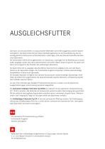 AUSGLEICHSFUTTER - 2