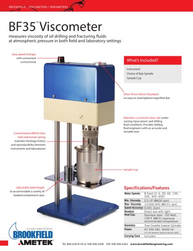 BF35™  Viscometer