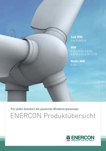 ENERCON Produktübersicht