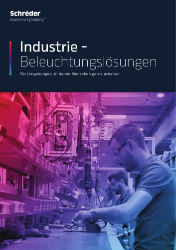 Industrie - Beleuchtungslösungen