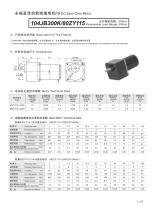 DYD-DC Parallel Shaft Gear Motor-104JB300K/80ZY115