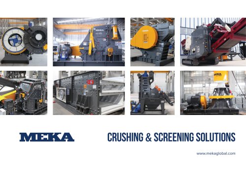 MEKA Crushing & Screening Catalogue