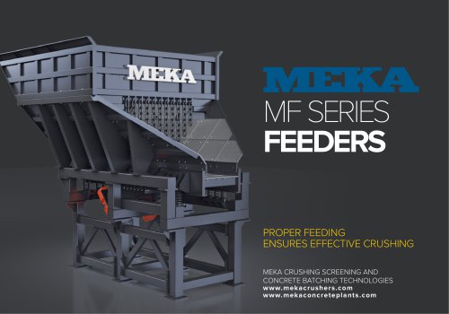 MF SERIES FEEDERS