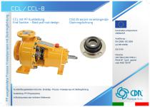 CCL / CCL-B - Lined Mechanical Seal Pump