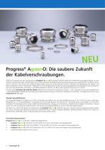 Die saubere Zukunft der Kabelverschraubungen - Progress® AgreenO - 2