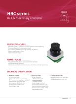 HRC series Hall sensor rotary controller