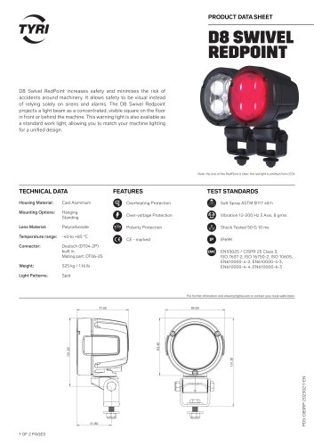 D8 SWIVEL REDPOINT