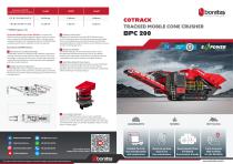 Boratas Tracked Mobile Cone Crusher - BPC200