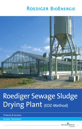 Sewage Sludge Drying Plant