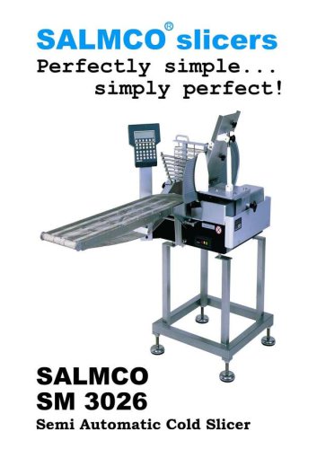 SM 3026  / Semi-automatic salmon slicer