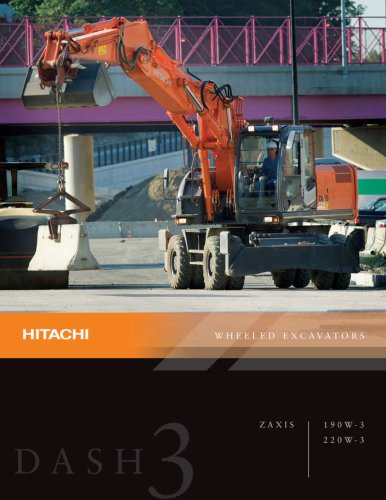 Hitachi Wheeled Excavators