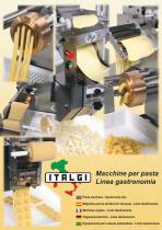 Pasta machines - Gastronomy line