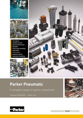 Parker Pneumatic A complete range of system components