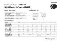 brushless motor / three-phase / 4-pole 90BSB Series