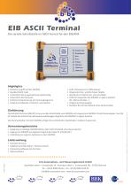 EIB ASCII Terminal seriell  (Kompaktgehäuse) - 1