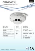 Analog photoelectric smoke detector 4401