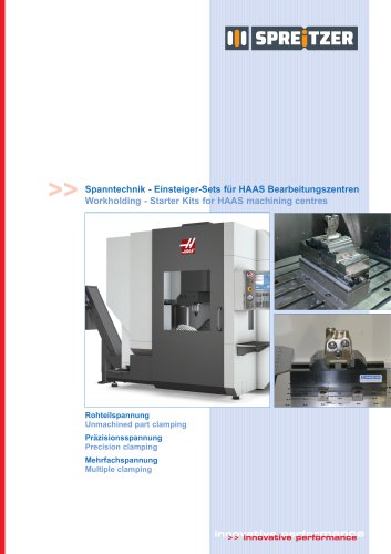 Einsteiger-Sets f&uuml;r HAAS Bearbeitungszentren