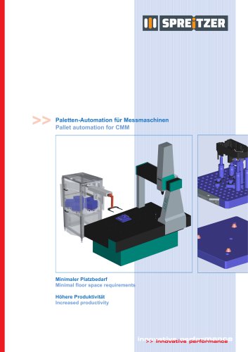 Paletten-Automation f&uuml;r Messmaschinen