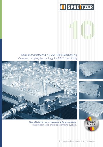 Vakuumspanntechnik f&uuml;r die Metallbearbeitung