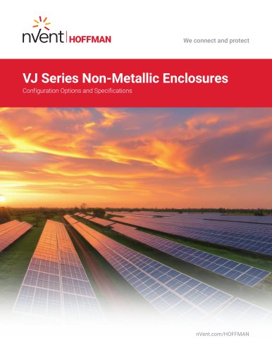 VJ Series Non-Metallic Enclosures