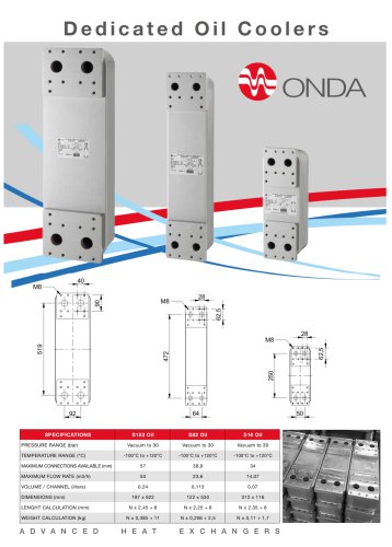 OIL BRAZED PLATES