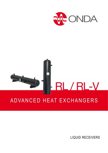 RL & RL-V LIQUID RECEIVERS