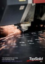 TopSolid'Cut: the integrated cutting CAD-CAM solution for the sheet metal industry