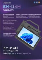 14Inch Rugged AI PC EM-I14M