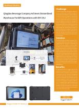 EM-I16J Qingdao Beverage Compsny Achieves Streamlined Warehouse Forklift Operations with 