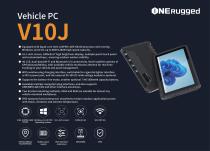 EM-V10J 10 inch Windows Vehicle Tablet 