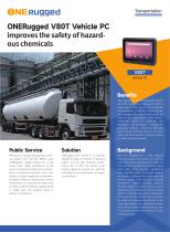 EM-V80T Vehicle PC: Revolutionizing Hazardous Chemical Transportation with Unified Safety and Efficiency