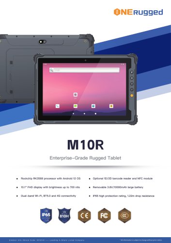 M10R Rugged Tablet RK3588