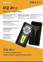 P2 PRO :The Outdoor Rugged Phone latest Android 14 os with 5G chip beast battery 20000mAh IP68-Rating dustproof and water proof