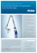 Technische Spezifikationen -  FARO Edge ScanArm ES - 1