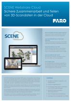 Technische Spezifikationen - FARO SCENE WebShare Cloud - 1