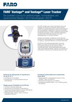 Technisches Spezifikationen FARO Laser Tracker Vantage - 1